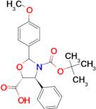 (4S,5R)-3-(tert-Butoxycarbonyl)-2-(4-methoxyphenyl)-4-phenyloxazolidine-5-carboxylic acid