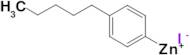 4-n-Pentylphenylzinc iodide 0.5 M in Tetrahydrofuran