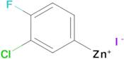 3-Chloro-4-fluorophenylzinc iodide 0.5 M in Tetrahydrofuran