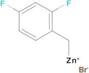 2,4-Difluorobenzylzinc bromide 0.5 M in Tetrahydrofuran