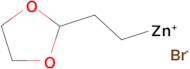 (1,3-Dioxolan-2-ylethyl)zinc bromide 0.5 M in Tetrahydrofuran