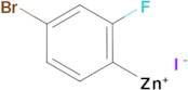 4-Bromo-2-fluorophenylzinc iodide 0.5 M in Tetrahydrofuran