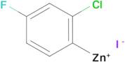 2-Chloro-4-fluorophenylzinc iodide 0.5 M in Tetrahydrofuran