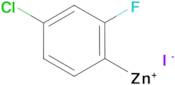 4-Chloro-2-fluorophenylzinc iodide 0.5 M in Tetrahydrofuran