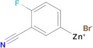 3-Cyano-4-fluorophenylzinc bromide 0.5 M in Tetrahydrofuran