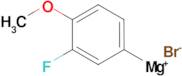 3-Fluoro-4-methoxyphenylmagnesium bromide, 0.5M 2-MeTHF