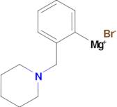 2-[(1-Piperidino)methyl]phenylmagnesium bromide, 0.25M 2-MeTHF