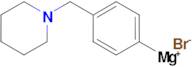 4-[(1-Piperidino)methyl]phenylmagnesium bromide, 0.25M THF