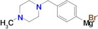 4-[(4-Methylpiperazino)methyl]phenylmagnesium bromide, 0.25M 2-MeTHF