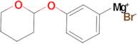 3-(2-Tetrahydro-2H-pyranoxy)phenylmagnesium bromide, 0.25M 2-MeTHF