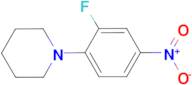 (2-Fluoro-4-nitrophenyl)piperidine