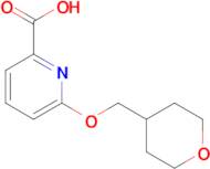 6-(Oxan-4-ylmethoxy)pyridine-2-carboxylic acid