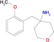 4-[(2-Methoxyphenyl)methyl]oxan-4-amine