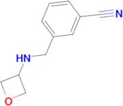 3-[(Oxetan-3-ylamino)methyl]benzonitrile