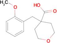 4-[(2-Methoxyphenyl)methyl]oxane-4-carboxylic acid