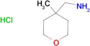 (4-Methyloxan-4-yl)methanamine hydrochloride