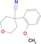 4-(2-Methoxyphenyl)oxane-4-carbonitrile