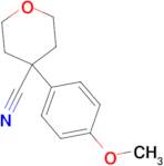 4-(4-Methoxyphenyl)oxane-4-carbonitrile