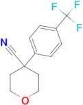 4-[4-(Trifluoromethyl)phenyl]oxane-4-carbonitrile