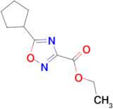 Ethyl 5-cyclopentyl-1,2,4-oxadiazole-3-carboxylate