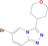 6-Bromo-3-(oxan-4-yl)-[1,2,4]triazolo[4,3-a]pyridine