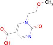 1-(2-Methoxyethyl)-2-oxo-1,2-dihydropyrimidine-5-carboxylic acid