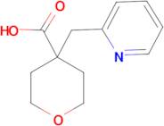 4-(Pyridin-2-ylmethyl)oxane-4-carboxylic acid