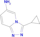 3-Cyclopropyl-[1,2,4]triazolo[4,3-a]pyridin-6-amine