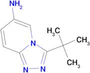 3-tert-Butyl-[1,2,4]triazolo[4,3-a]pyridin-6-amine