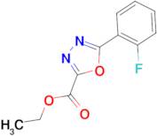 Ethyl 5-(2-fluorophenyl)-1,3,4-oxadiazole-2-carboxylate