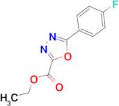 Ethyl 5-(4-fluorophenyl)-1,3,4-oxadiazole-2-carboxylate