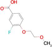 3-Fluoro-4-(2-methoxyethoxy)benzoic acid