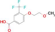 4-(2-Methoxyethoxy)-3-(trifluoromethyl)benzoic acid