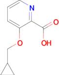 3-(Cyclopropylmethoxy)pyridine-2-carboxylic acid