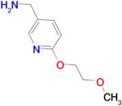 [6-(2-Methoxyethoxy)pyridin-3-yl]methanamine