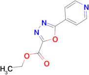 Ethyl 5-(pyridin-4-yl)-1,3,4-oxadiazole-2-carboxylate