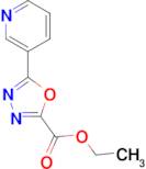 Ethyl 5-(pyridin-3-yl)-1,3,4-oxadiazole-2-carboxylate