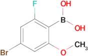 (4-Bromo-2-fluoro-6-methoxyphenyl)boronic acid