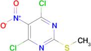 4,6-Dichloro-2-(methylthio)-5-nitropyrimidine