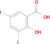 2-Hydroxy-3,5-diiodobenzoic acid