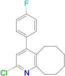 2-Chloro-4-(4-fluorophenyl)-5,6,7,8,9,10-hexahydrocycloocta[b]pyridine