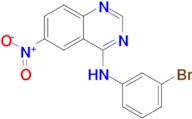 N-(3-Bromophenyl)-6-nitroquinazolin-4-amine