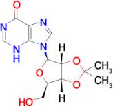 9-[(3aR,4R,6R,6aR)-6-(hydroxymethyl)-2,2-dimethyl-tetrahydro-2H-furo[3,4-d][1,3]dioxol-4-yl]-6,9-dihydro-3H-purin-6-one