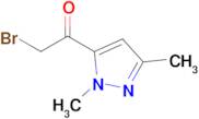 2-Bromo-1-(1,3-dimethyl-1H-pyrazol-5-yl)ethanone