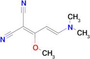 2-(3-(Dimethylamino)-1-methoxyallylidene)malononitrile