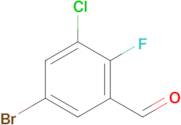 5-Bromo-3-chloro-2-fluorobenzaldehyde