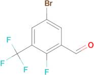 5-Bromo-2-fluoro-3-(trifluoromethyl)benzaldehyde