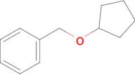 ((Cyclopentyloxy)methyl)benzene