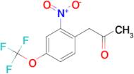 1-(2-Nitro-4-(trifluoromethoxy)phenyl)propan-2-one