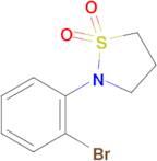 2-(2-Bromophenyl)isothiazolidine 1,1-dioxide